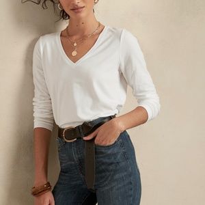 Banana Republic Timeless V-Neck T-Shirt